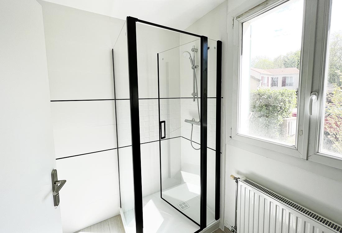 Rénovation d'une salle de douche à Montigny-le-Bretonneux (78180)