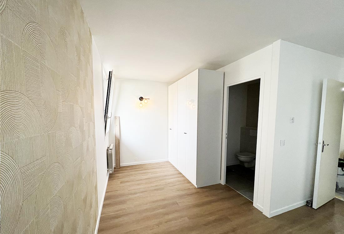 Rénovation du sol d'un studio à Montigny-le-Bretonneux (78180)